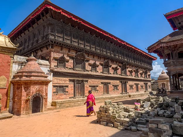 Nepal-Bhaktapur-Durbar-Square-55-Windows-Palace